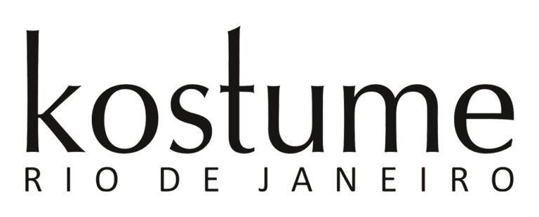 Kostume Rio De Janerio Logo has rich black text with a clean white background.